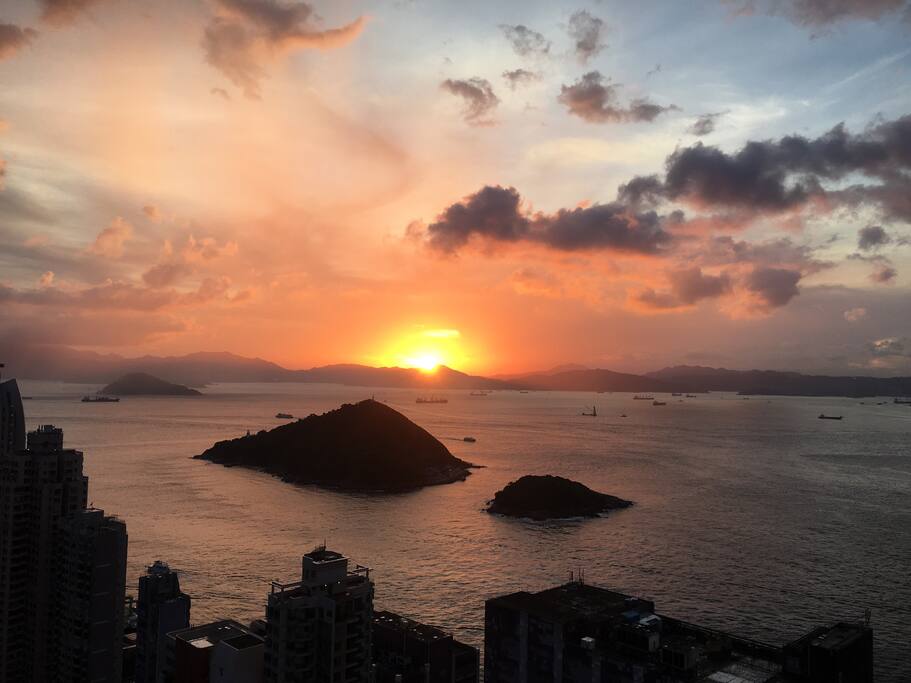 View from the balcony