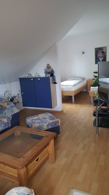 Wohn-und Schlafen für 2 Personen