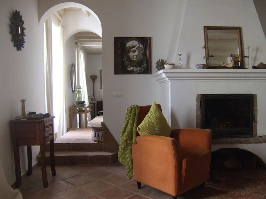 The stylish sitting room