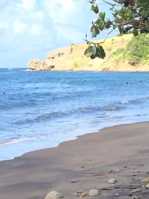 à 300 mètres de la mer