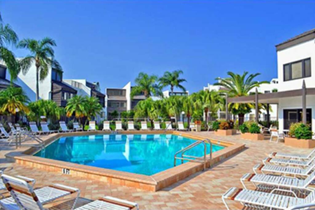 Heated pool
