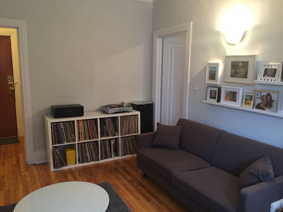 you can listen to my records...
