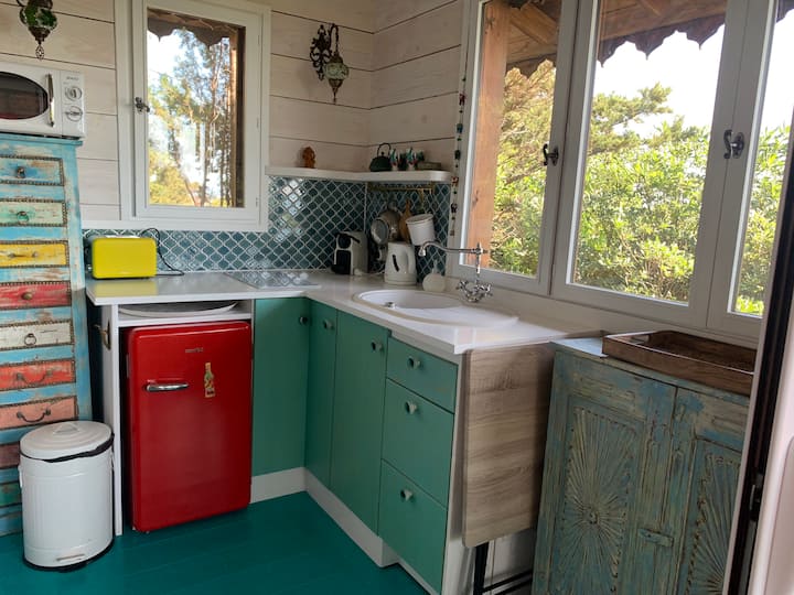 Cabane Hippie Chic Vue Mer Et Port Côté Ville - 