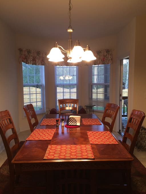 Dining area