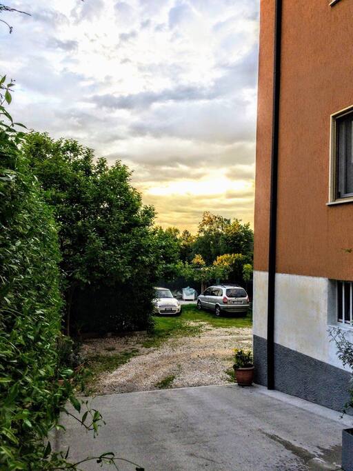Cortile posteriore
Back yard