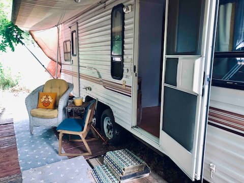 A Cozy Travel Trailer on Private EcoVillage Land