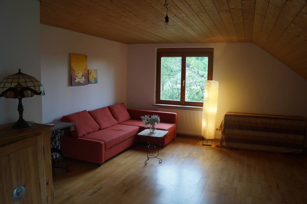 Wohnen mit Schlafsofa