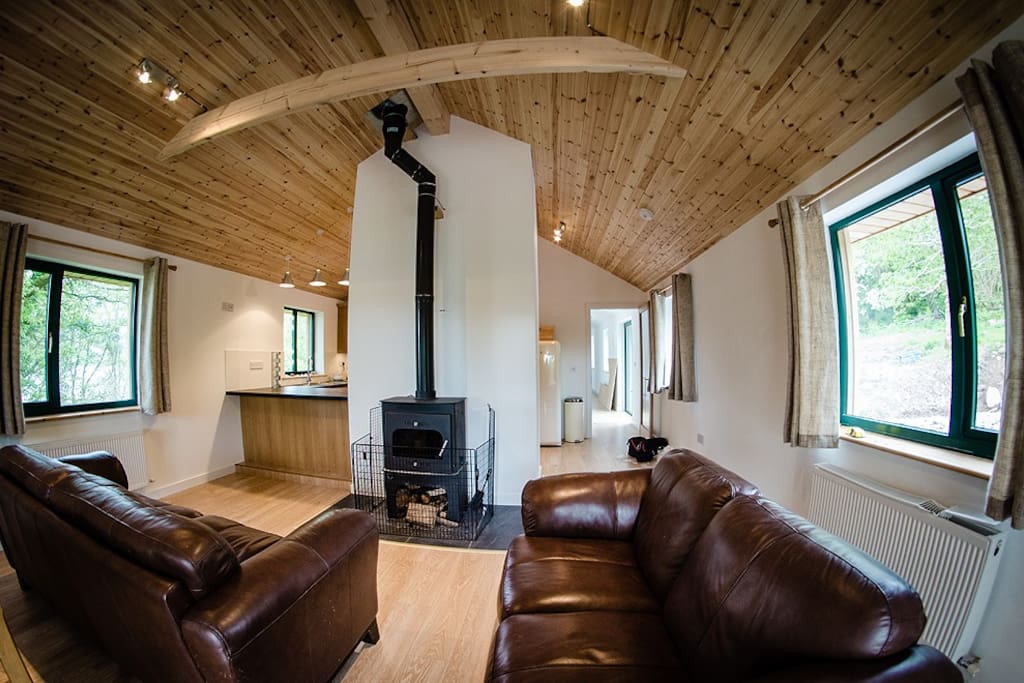 Tig Admaid: Woodland cabin with hot-tub jacuzzi - Chalets 