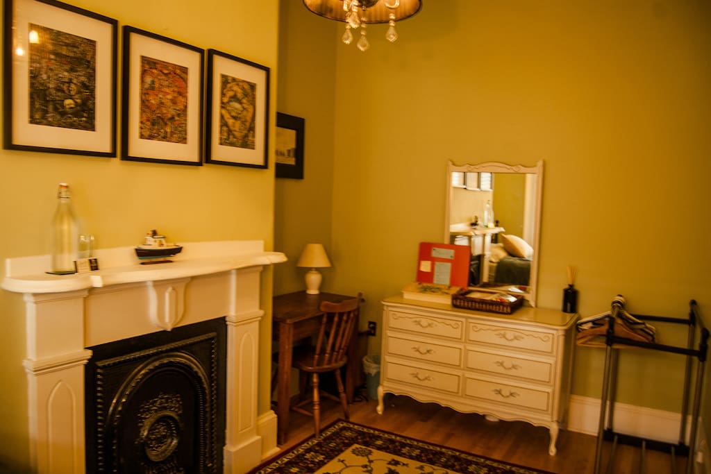 View of guest room (from the bed)