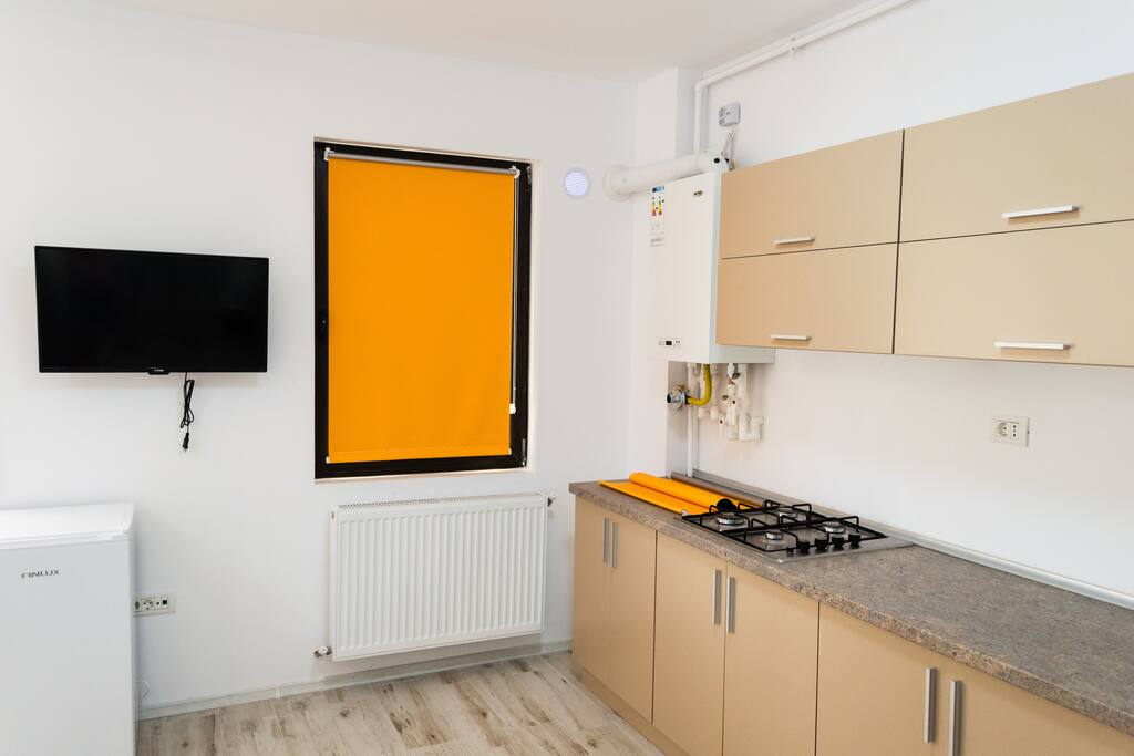 Living room & kitchen