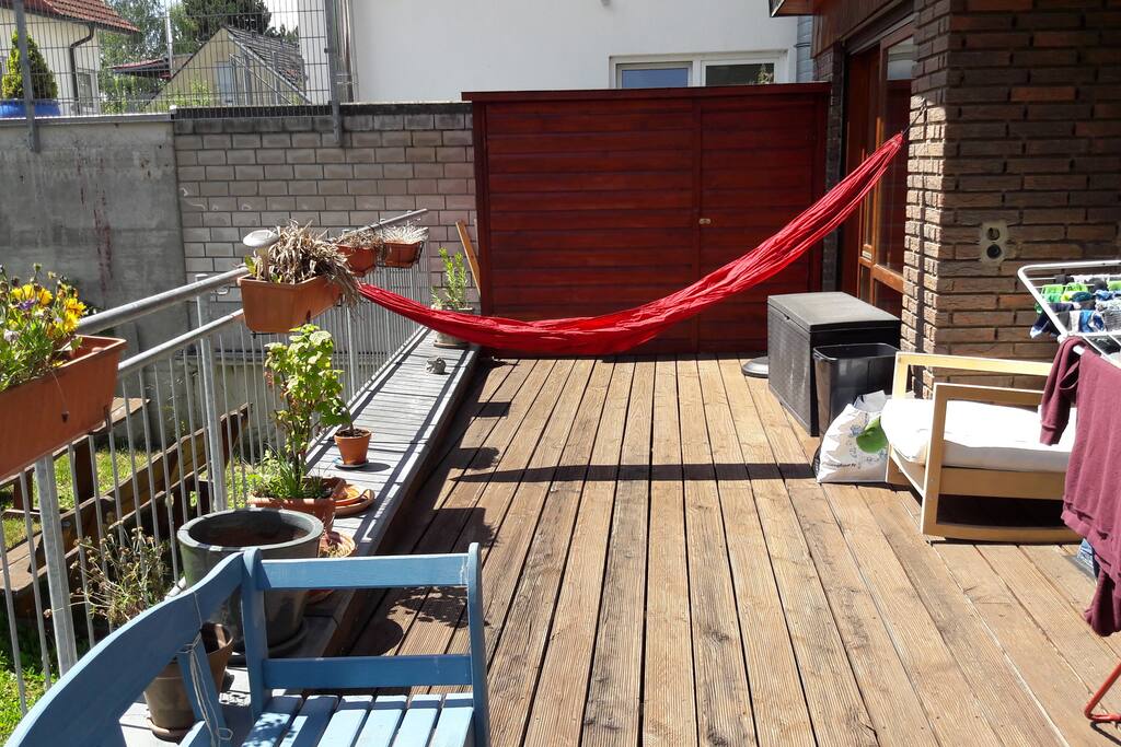 40qm Terrasse (400 sq ft terrace)