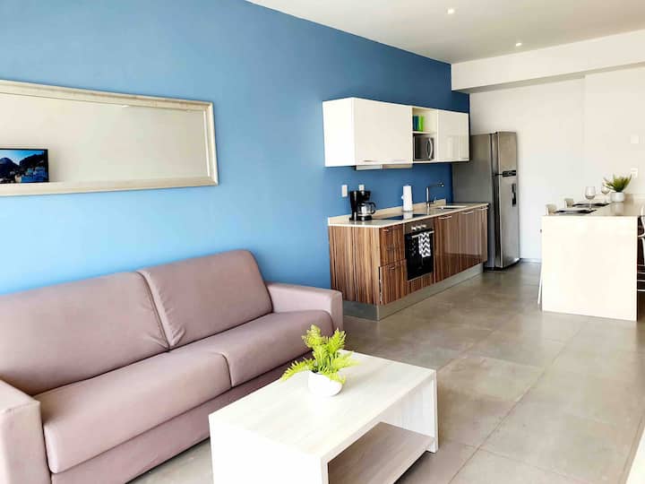 Acogedor Departamento De 1 Recámara Cerca Del Mar - Playa del Carmen
