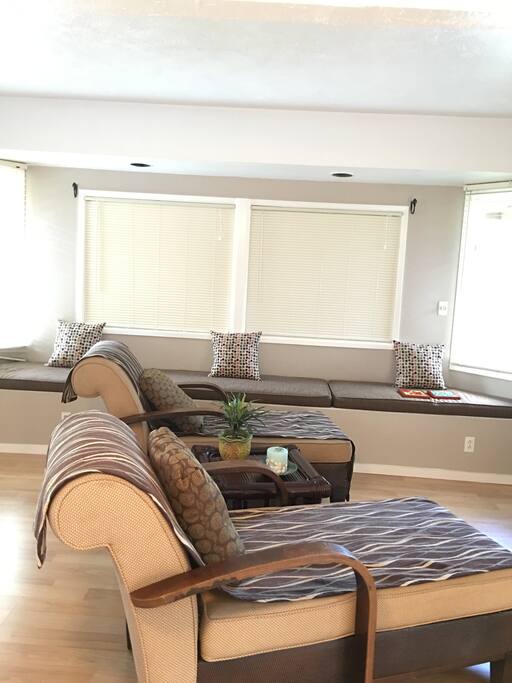 Chaise lounge you can relax in after a day at the beach or exploring the island