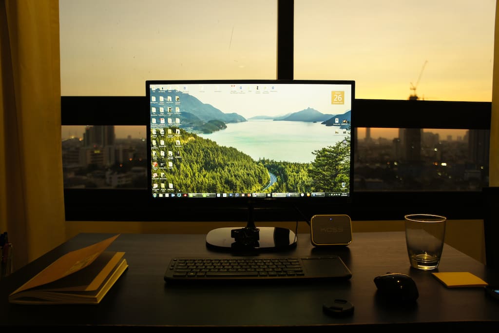 This is pretty much what your working station will look like.