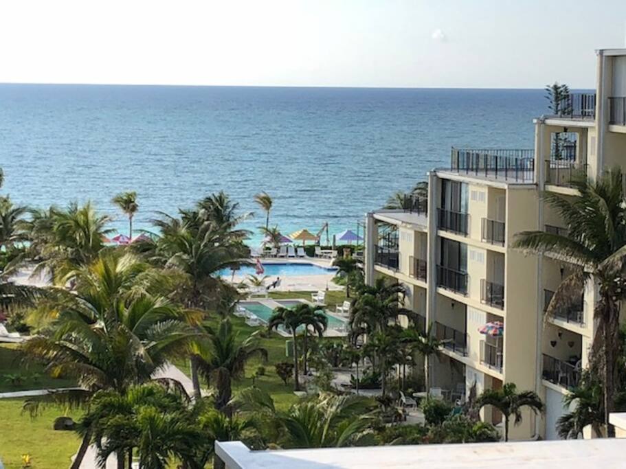 View from the balcony