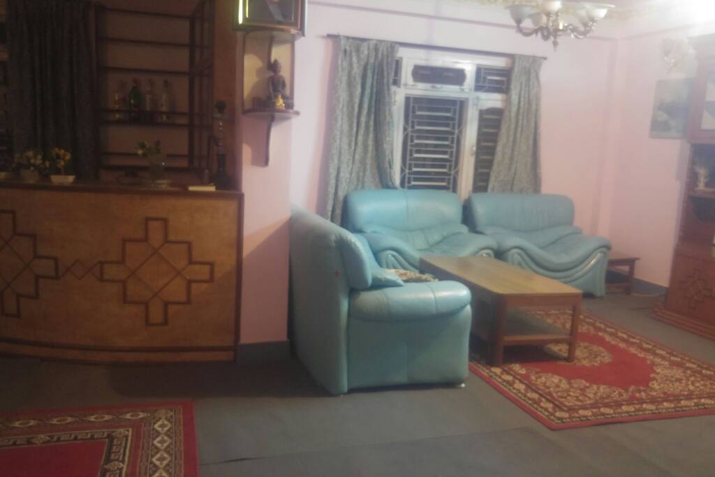 The loving room and bar