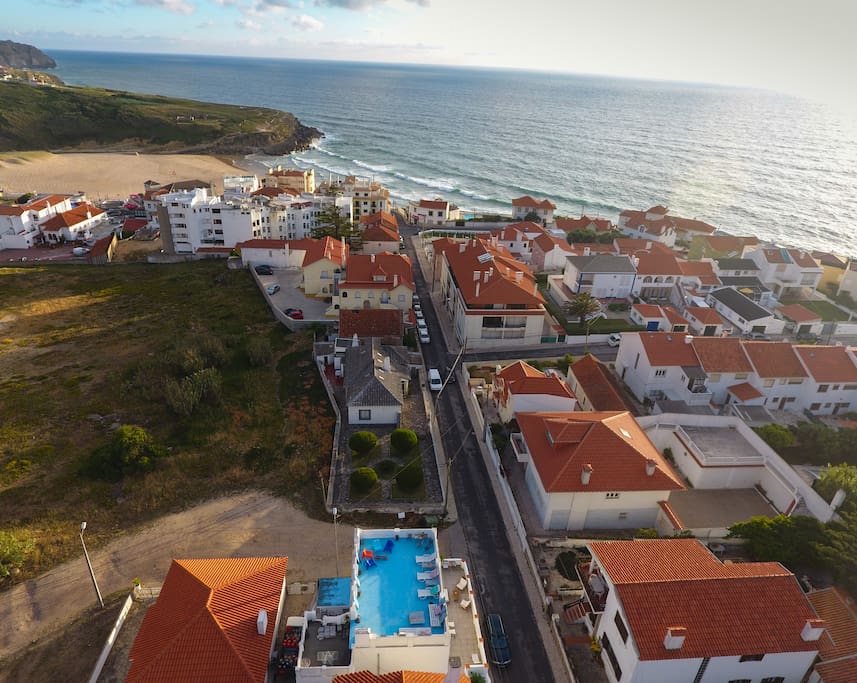 A stone's throw away from the beach