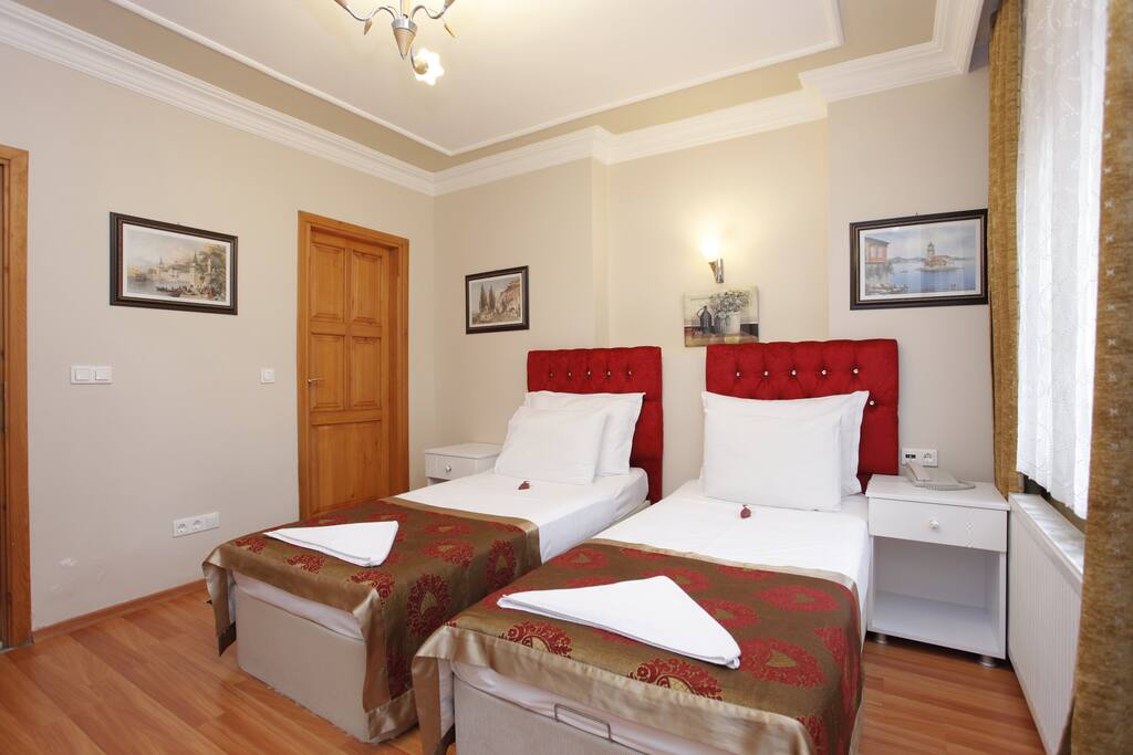 2 sıngle bed room.