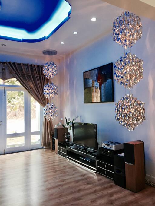 Living Room 1 with TV/Audio Station