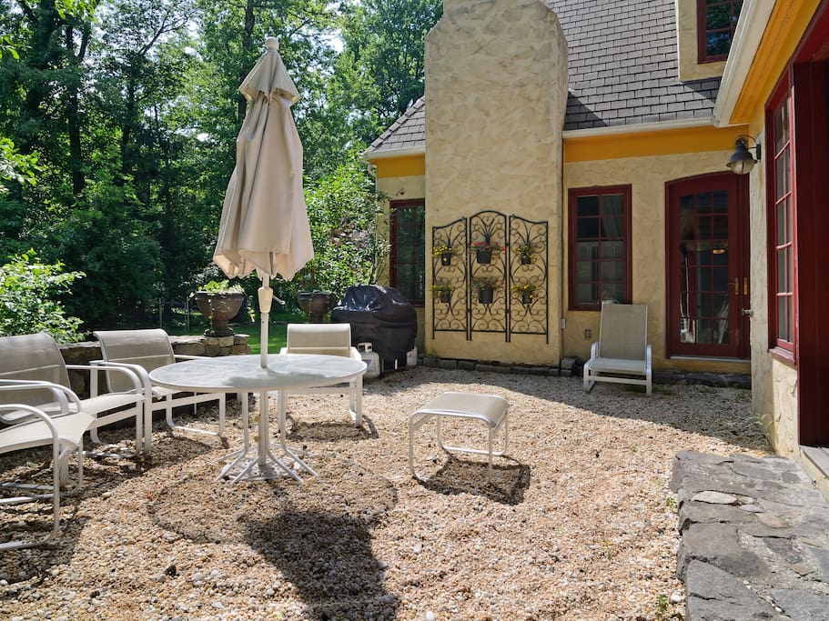 French Side Courtyard