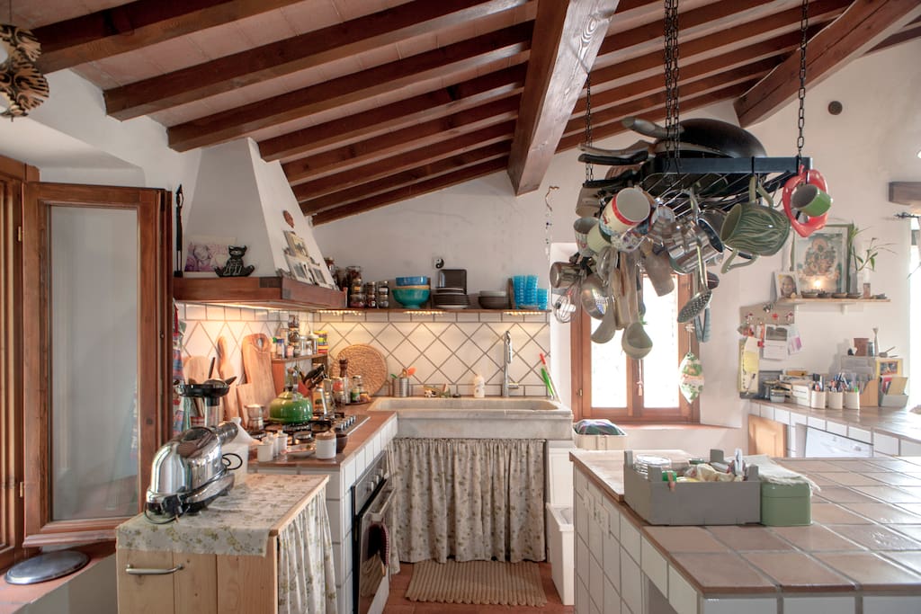 Cucina da condividere.