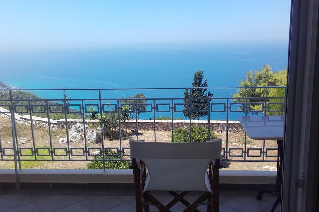 The view from the balkon.