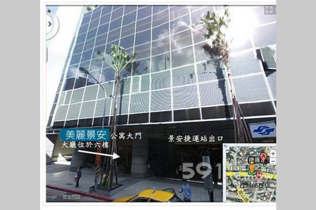 捷運就在大樓一樓