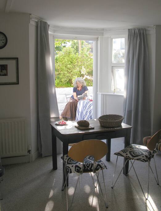 Perfect perch for tea and a book