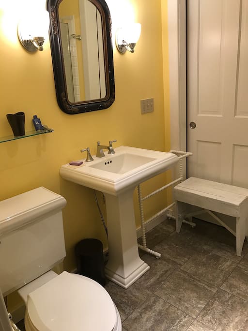 Private Full Bath.