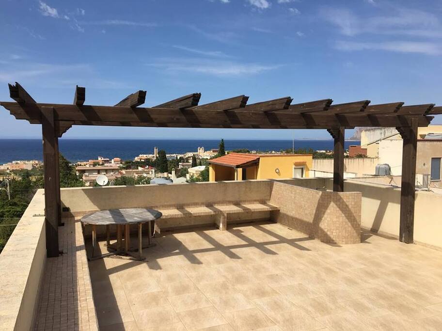 terrazza panoramica vista mare
