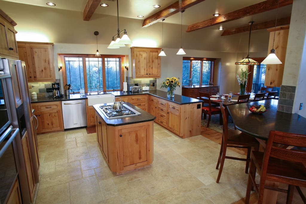 Top notch gourmet kitchen