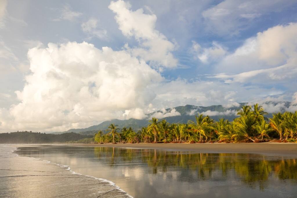Private island beach