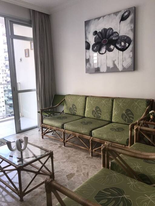 Sofa e 2 poltronas