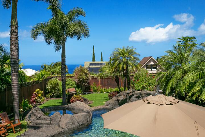 Maui Meadows Retreat B&B-3 BR-Ocean Views-AC-Pool gallery image 3