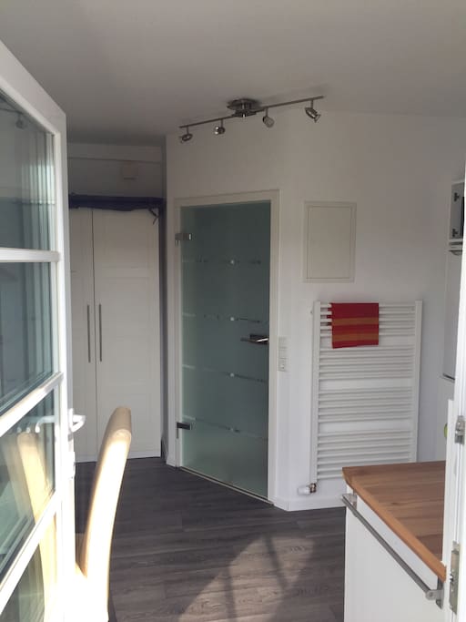 Eingang ins Appartement
