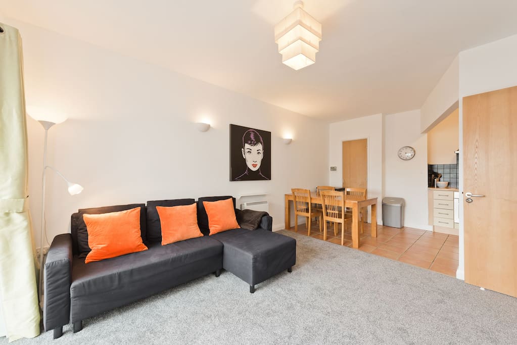 living room & dining