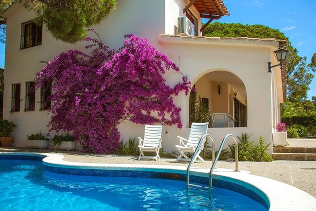 la piscina