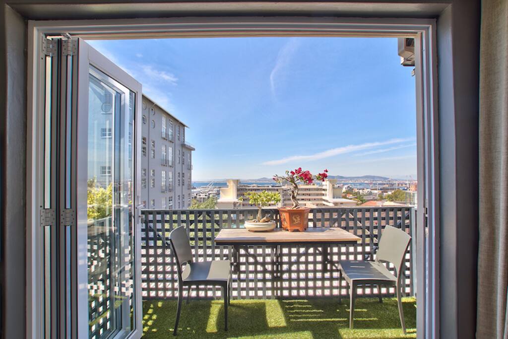The perfect spot to enjoy a sundowner or your early morning coffee.