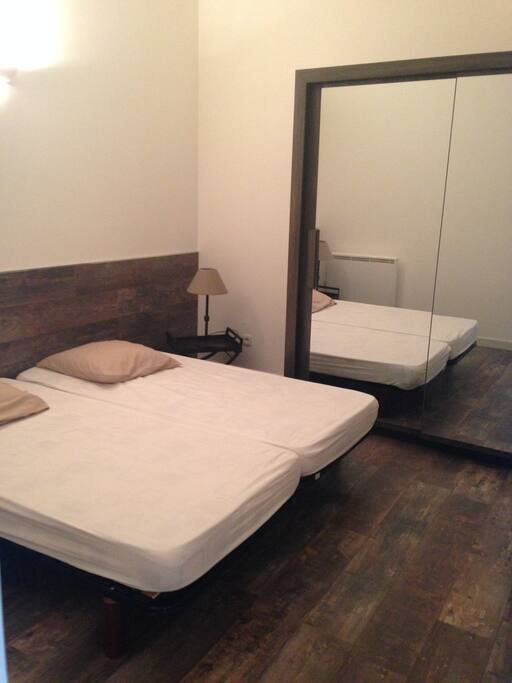 Chambre Deux lits de 90 ou un lit de 1m80