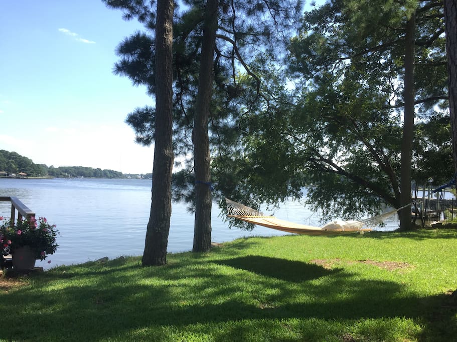 Hammock by the water
