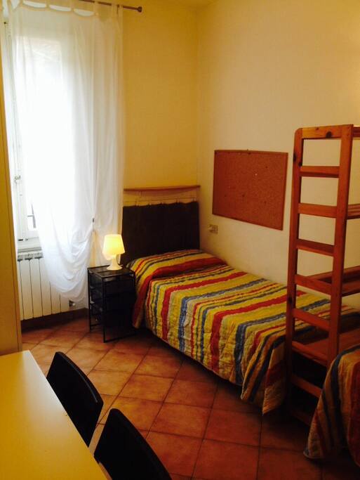Twin bed room