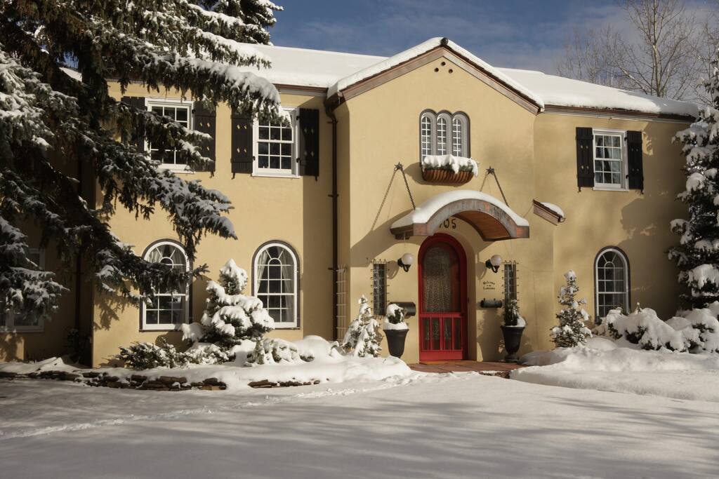 Enjoy the pristine beautify of fresh snow.