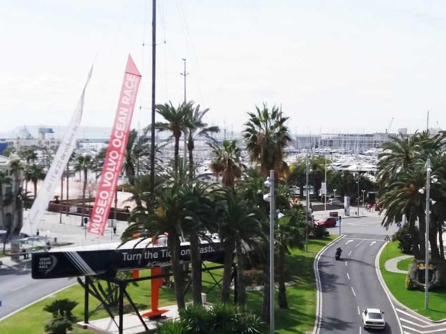 Vistas del puerto