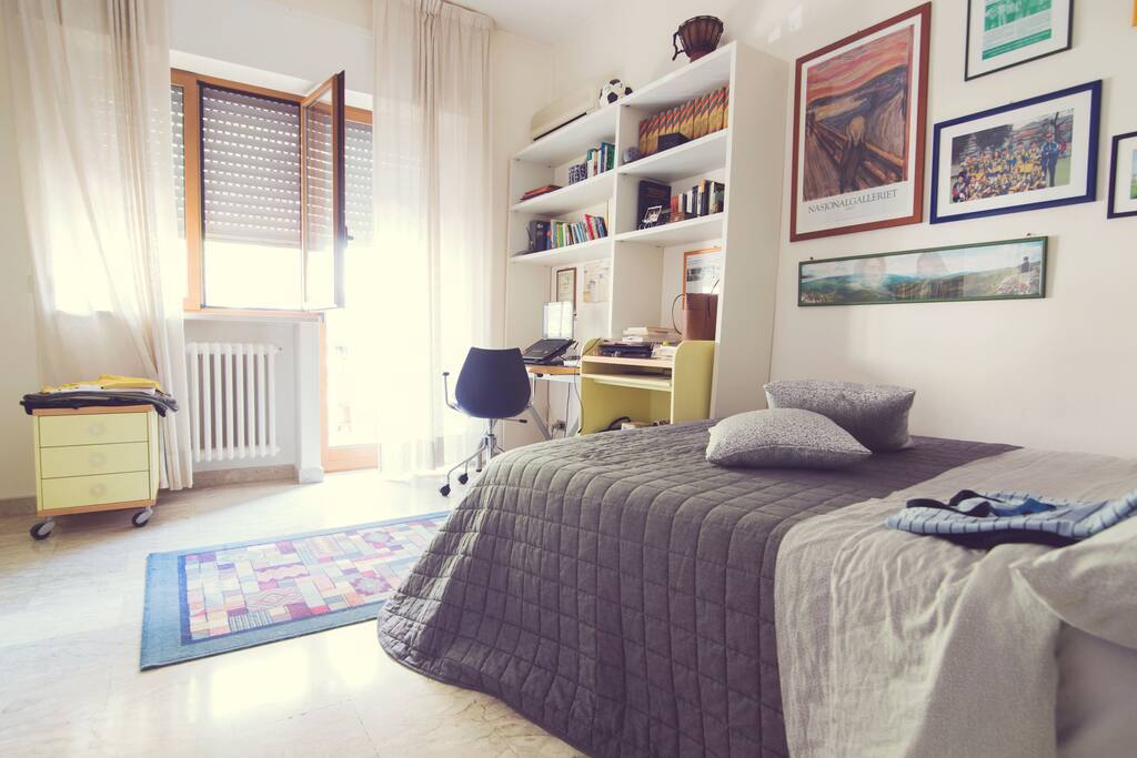 Seconda camera con letto matrimoniale su richiesta