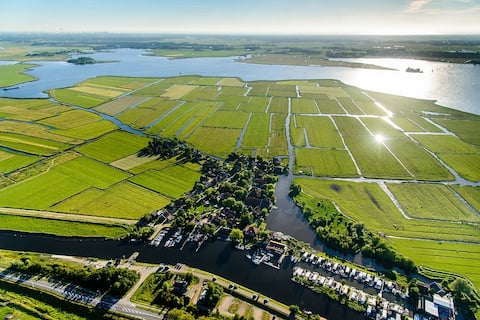 Top Airbnb: BB Saari (Finnish for island), paradise on De Woude in Castricum