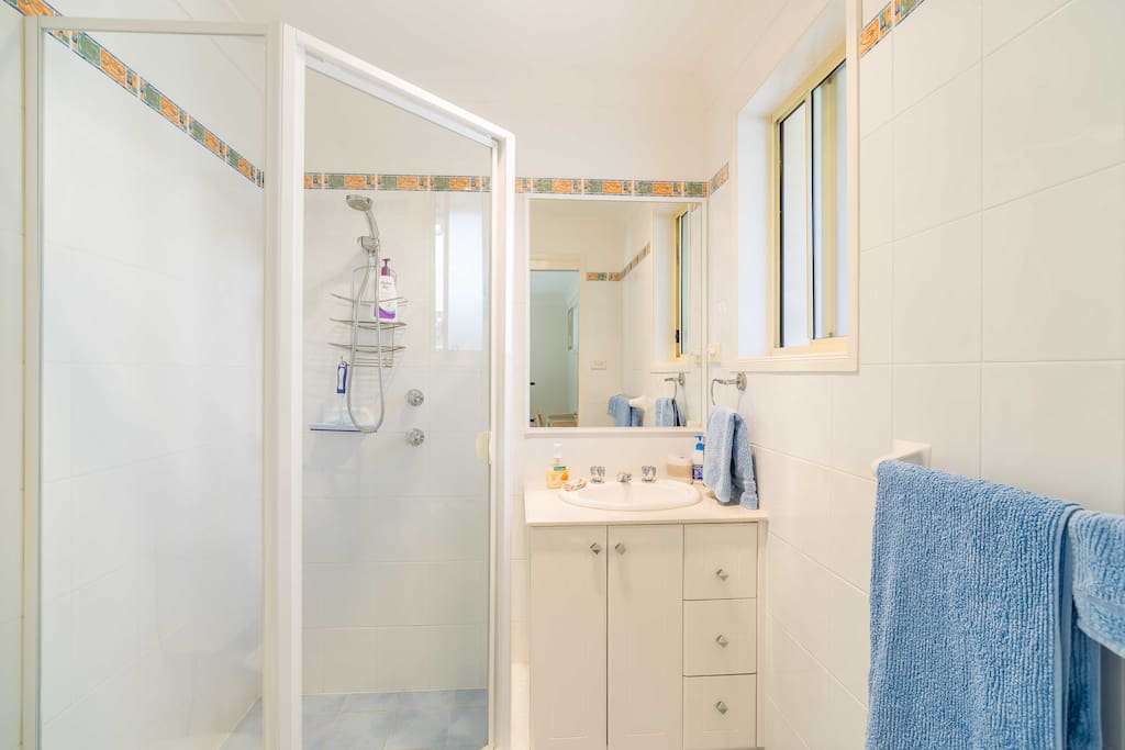 Guest ensuite accessed within guest bedroom