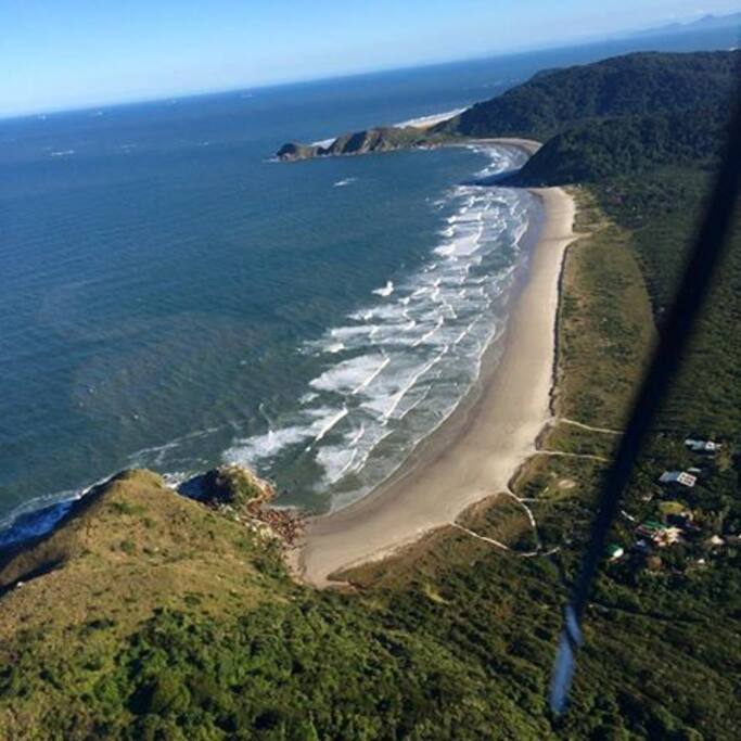 Praia Grande - Vista aerea