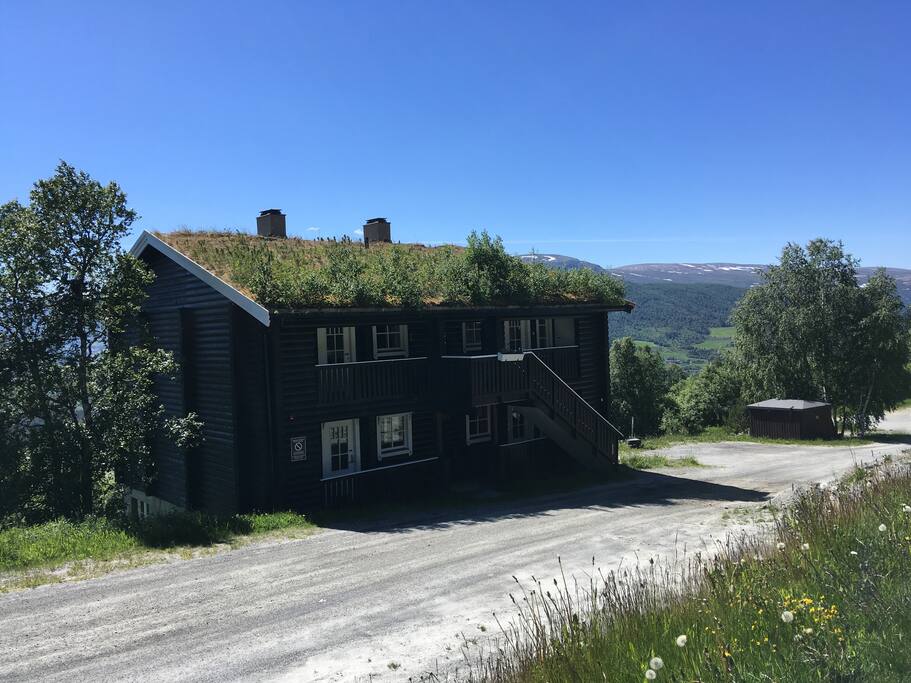Flott plass også på sommeren. Fint utgangspunkt for fjellturer .