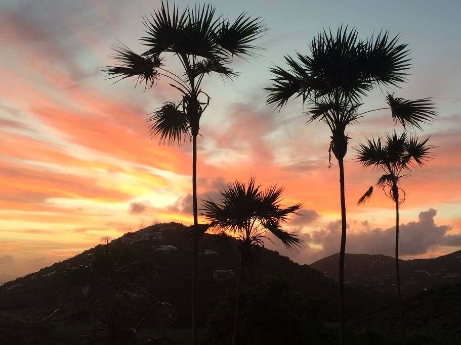 Sunrise from Lovenlund Bay House