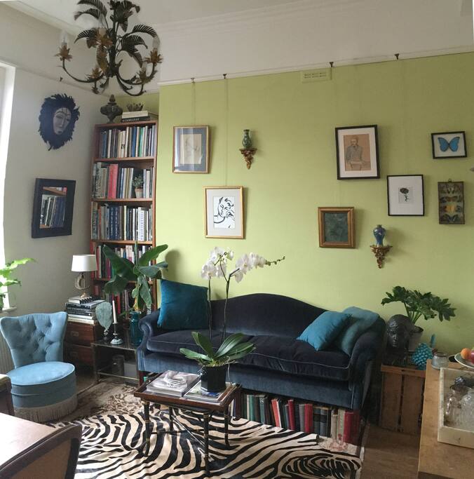 The living room